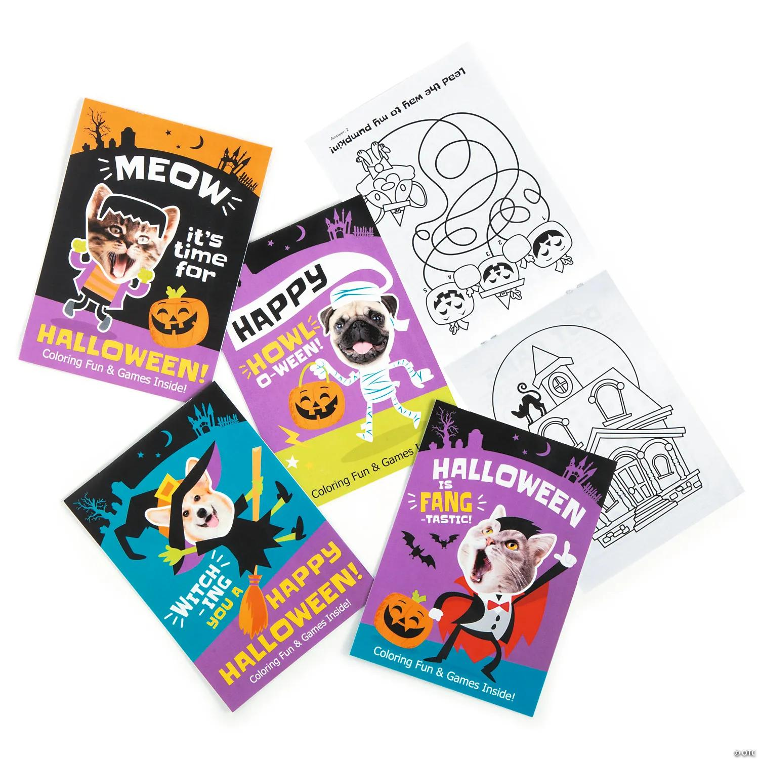 BULK Halloween Colouring Books - 120 Pk